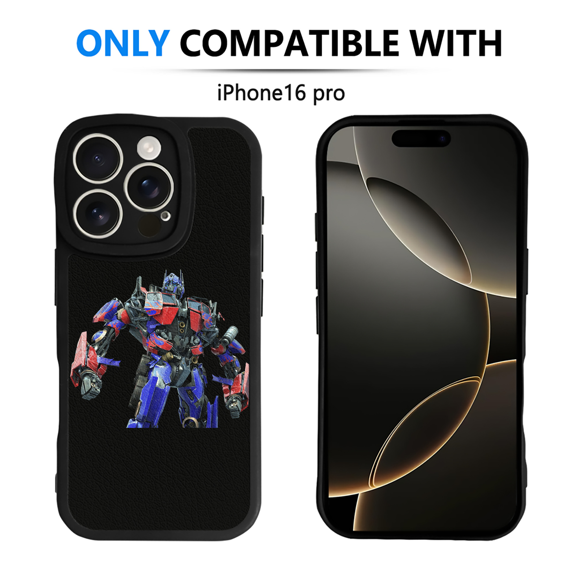 （画像用）  【iPhone 16シリーズ対応】シリコンスマホケース（レザー調） 材質：シリコン